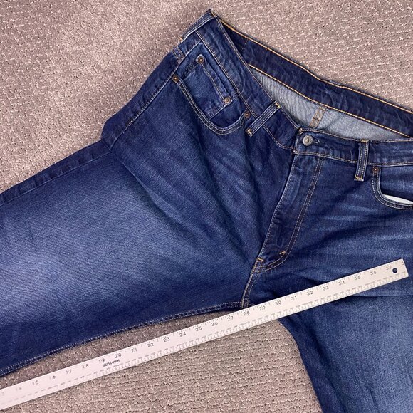Levi's 569 Loose Straight Fit Jeans Men's 38 x 30 Measures 40 x 28 Blue - Picture 11 of 12